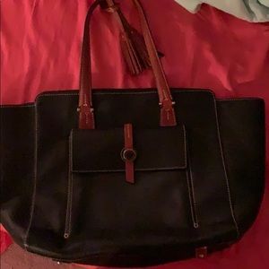 Dooney purse-/ navy in color